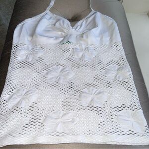 United Colors Of Benetton Black Knit Halter Top Size S